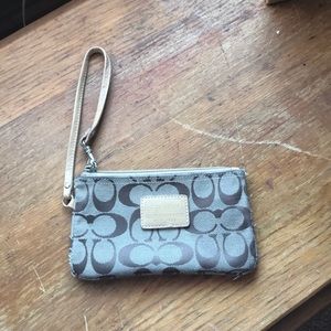 Coach wristlet